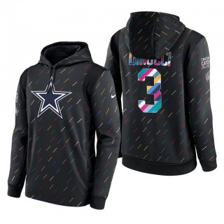 Ben DiNucci Cowboys 2021 NFL Crucial Catch Therma Pullover Hoodie