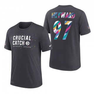 Cameron Heyward Steelers 2021 NFL Crucial Catch Performance T-Shirt