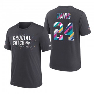 Carlton Davis Buccaneers 2021 NFL Crucial Catch Performance T-Shirt