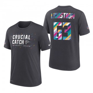 Chris Lindstrom Falcons 2021 NFL Crucial Catch Performance T-Shirt