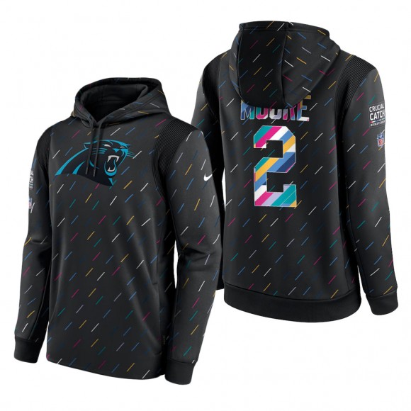 D.J. Moore Panthers 2021 NFL Crucial Catch Therma Pullover Hoodie