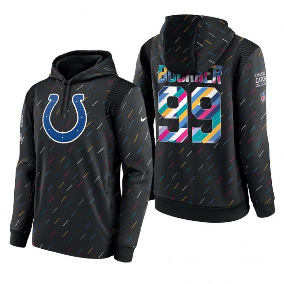 DeForest Buckner Colts 2021 NFL Crucial Catch Therma Pullover Hoodie