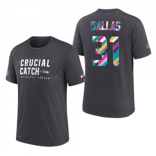 DeeJay Dallas Seahawks 2021 NFL Crucial Catch Performance T-Shirt