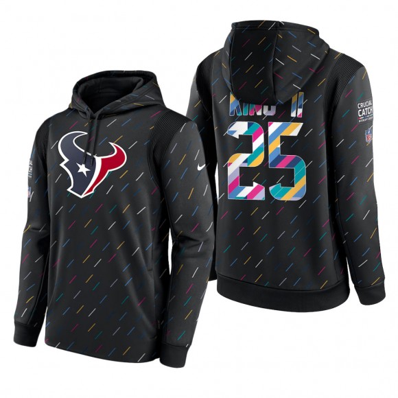 Desmond King Texans 2021 NFL Crucial Catch Therma Pullover Hoodie