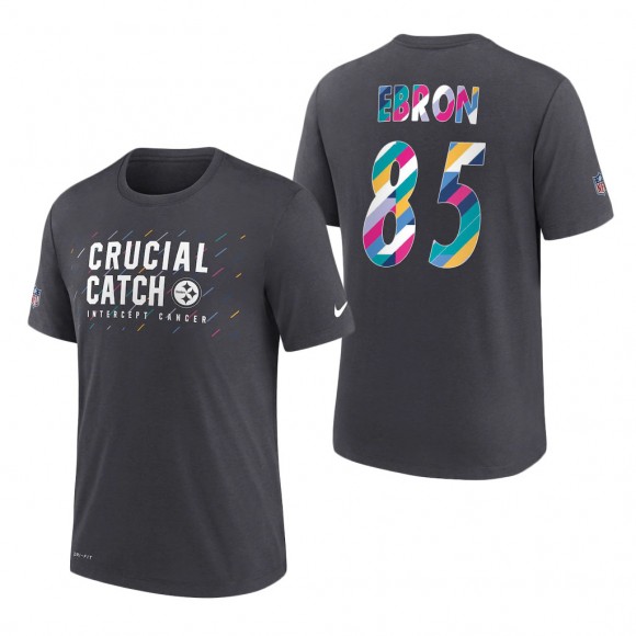 Eric Ebron Steelers 2021 NFL Crucial Catch Performance T-Shirt