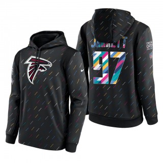 Grady Jarrett Falcons 2021 NFL Crucial Catch Therma Pullover Hoodie