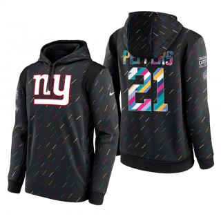 Jabrill Peppers Giants 2021 NFL Crucial Catch Therma Pullover Hoodie