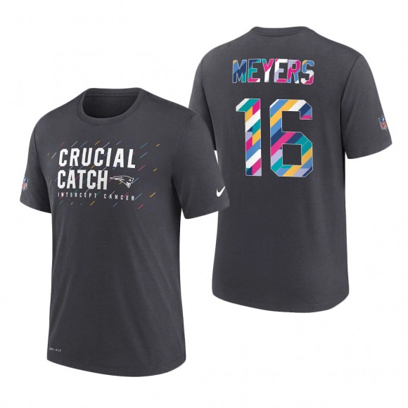 Jakobi Meyers Patriots 2021 NFL Crucial Catch Performance T-Shirt