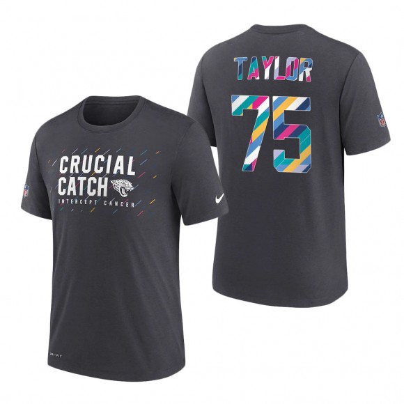 Jawaan Taylor Jaguars 2021 NFL Crucial Catch Performance T-Shirt