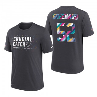 Jonathan Greenard Texans 2021 NFL Crucial Catch Performance T-Shirt