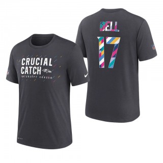 Le'Veon Bell Ravens 2021 NFL Crucial Catch Performance T-Shirt