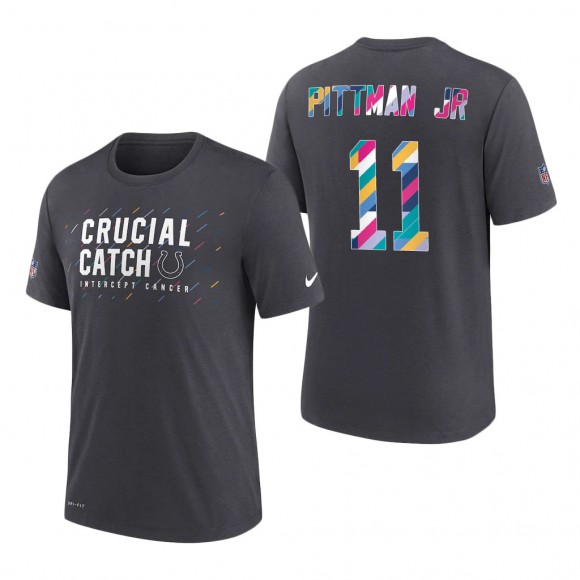 Michael Pittman Jr. Colts 2021 NFL Crucial Catch Performance T-Shirt