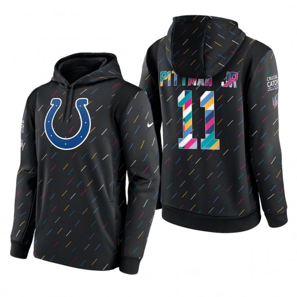 Michael Pittman Jr. Colts 2021 NFL Crucial Catch Therma Pullover Hoodie