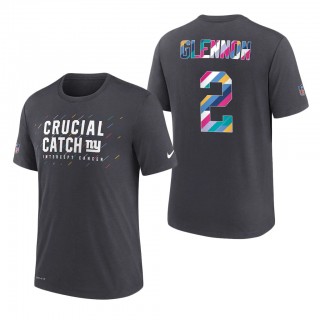 Mike Glennon Giants 2021 NFL Crucial Catch Performance T-Shirt