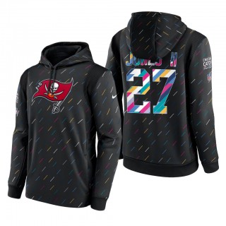 Ronald Jones II Buccaneers 2021 NFL Crucial Catch Therma Pullover Hoodie