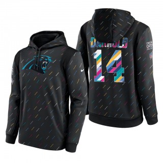Sam Darnold Panthers 2021 NFL Crucial Catch Therma Pullover Hoodie