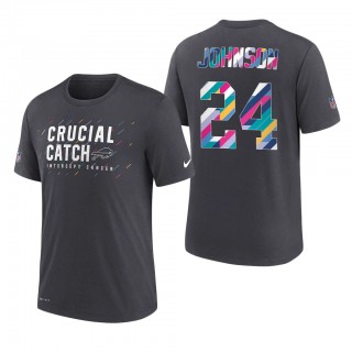 Taron Johnson Bills 2021 NFL Crucial Catch Performance T-Shirt