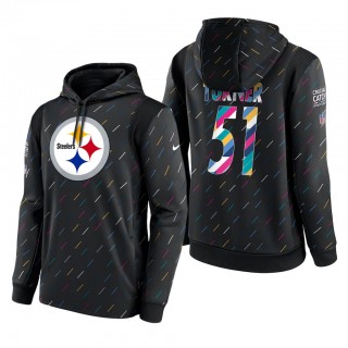 Trai Turner Steelers 2021 NFL Crucial Catch Therma Pullover Hoodie