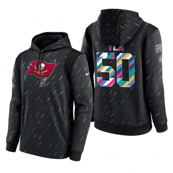 Vita Vea Buccaneers 2021 NFL Crucial Catch Therma Pullover Hoodie