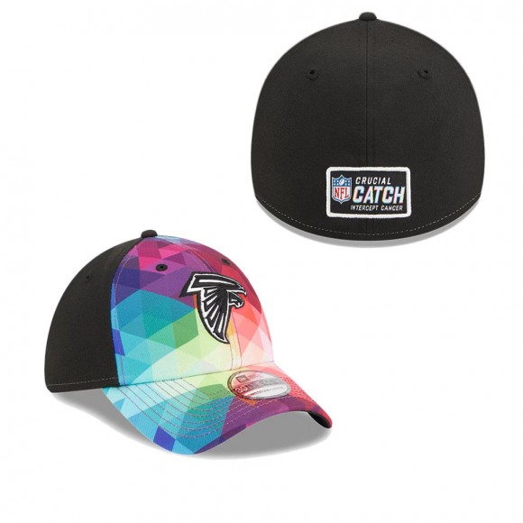 Atlanta Falcons Pink 2023 NFL Crucial Catch 39THIRTY Flex Hat