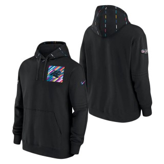 Carolina Panthers Black 2023 NFL Crucial Catch Club Pullover Hoodie