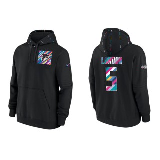 Drake London Falcons 2023 Crucial Catch Hoodie