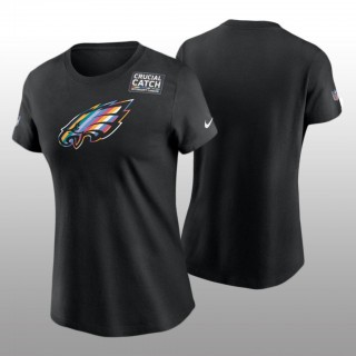 Eagles T-Shirt Multicolor Black Cancer Catch