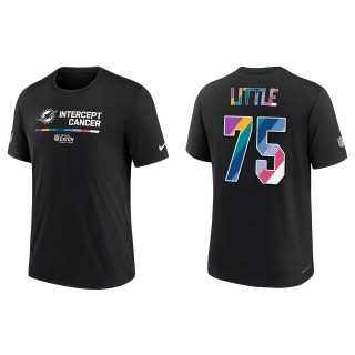 Greg Little Miami Dolphins Black 2022 NFL Crucial Catch Performance T-Shirt