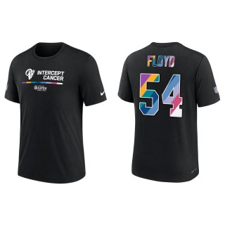 Leonard Floyd Los Angeles Rams Black 2022 NFL Crucial Catch Performance T-Shirt