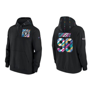 Maxx Crosby Raiders 2023 Crucial Catch Hoodie