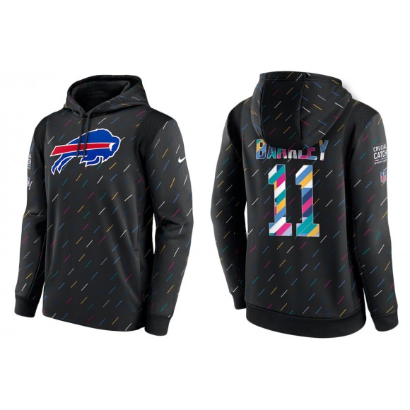 Men's Buffalo Bills Matt Barkley Charcoal NFL Crucial Catch Hoodie