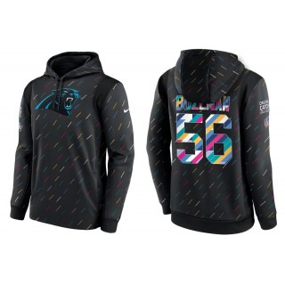 Men's Carolina Panthers Bradley Bozeman Charcoal NFL Crucial Catch Hoodie